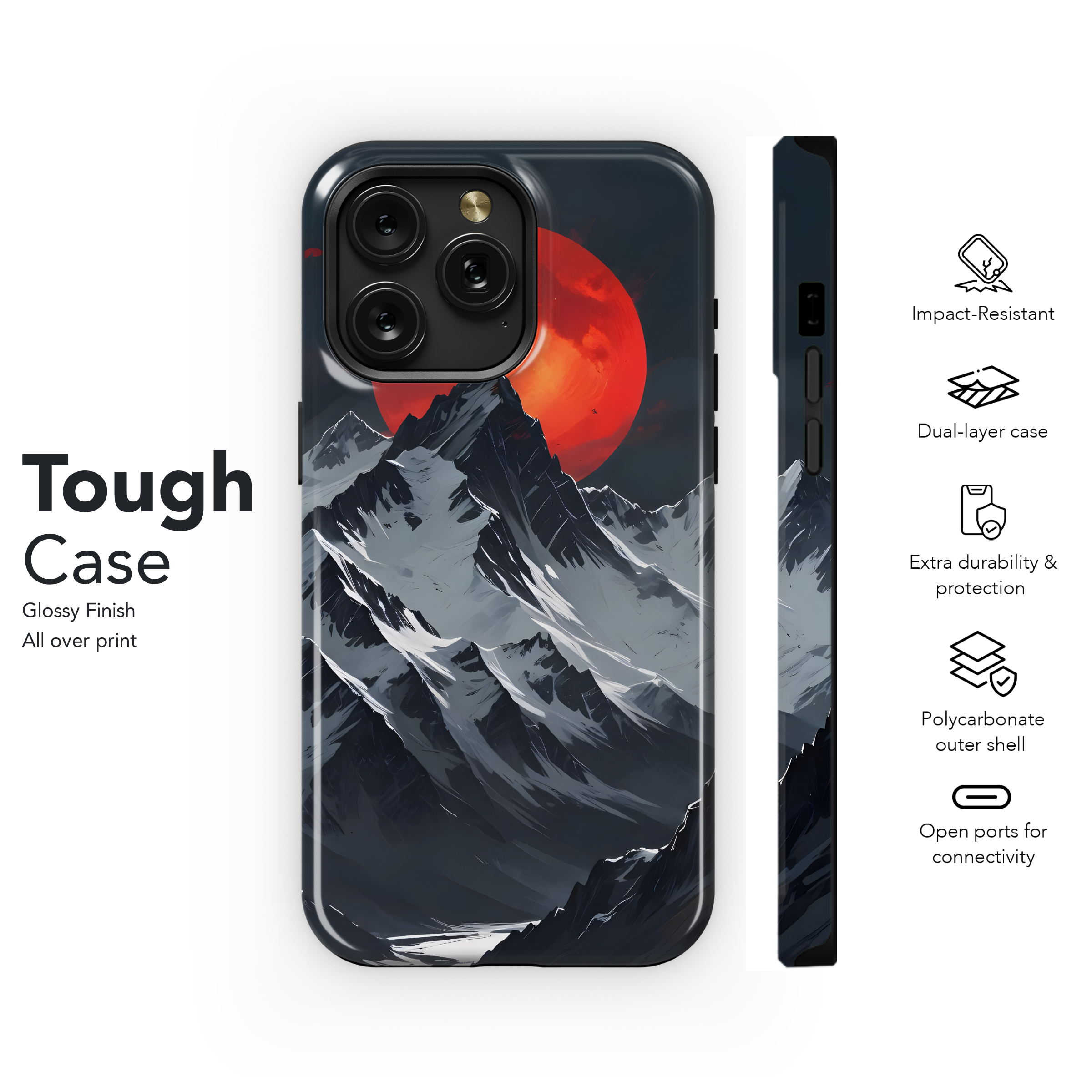 Crimson Peaks
 Phone Case iPhone Samsung Cover Pixel 4413 - Image 6