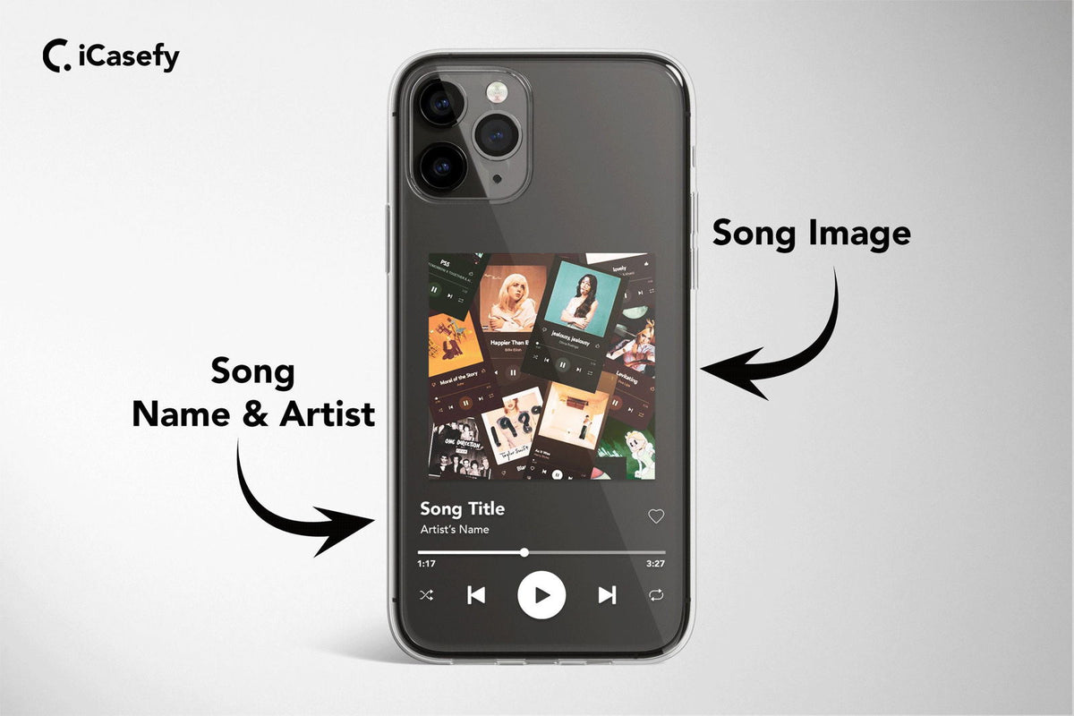 Custom Music Plaque Phone Case Album Cover - Image 2