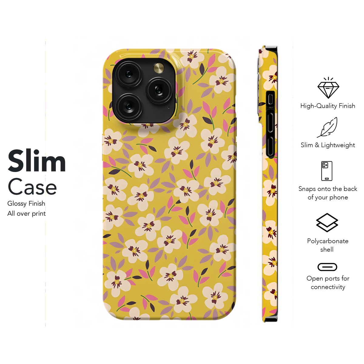 Cute and Ditsy Floral Pattern Phone Case iPhone Samsung Cover Pixel 2359 - Image 7