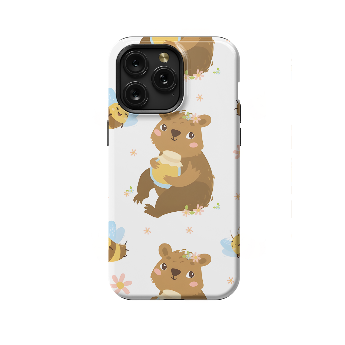 Cute and Whimsical Bear Phone Case iPhone Samsung Cover Pixel 1139 - Image 1