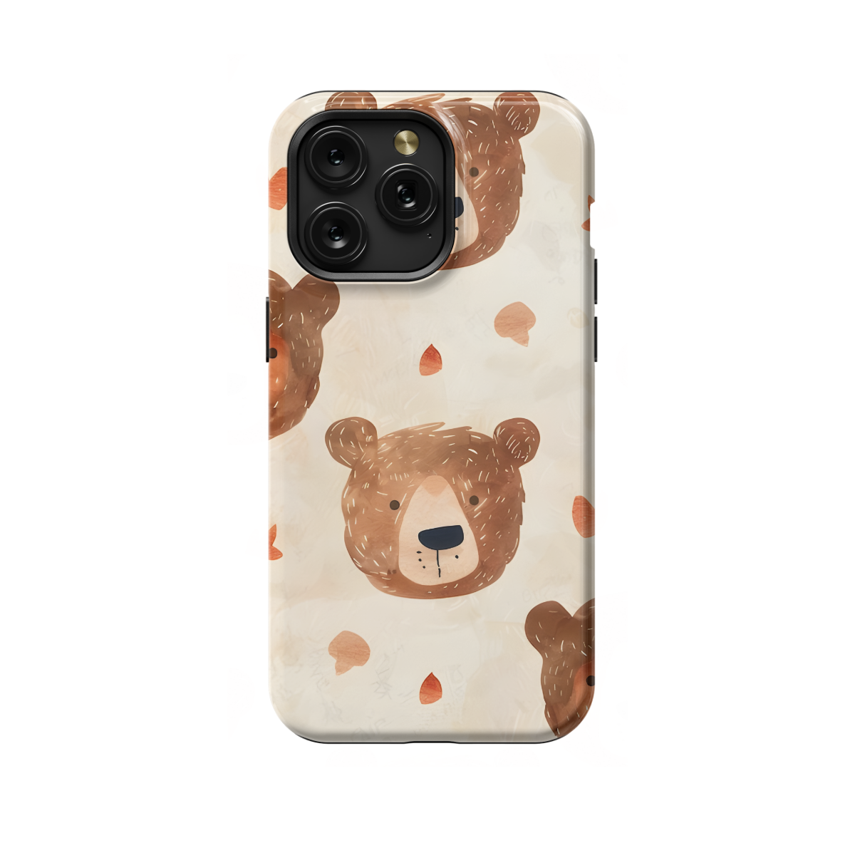 Cute and Whimsical Bear Phone Case iPhone Samsung Cover Pixel 1140 - Image 1