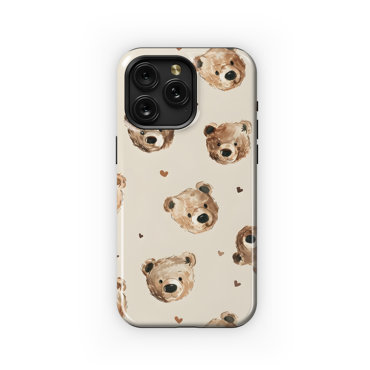 Cute Bear Faces
 Phone Case iPhone Samsung Cover Pixel 4033 - Image 1