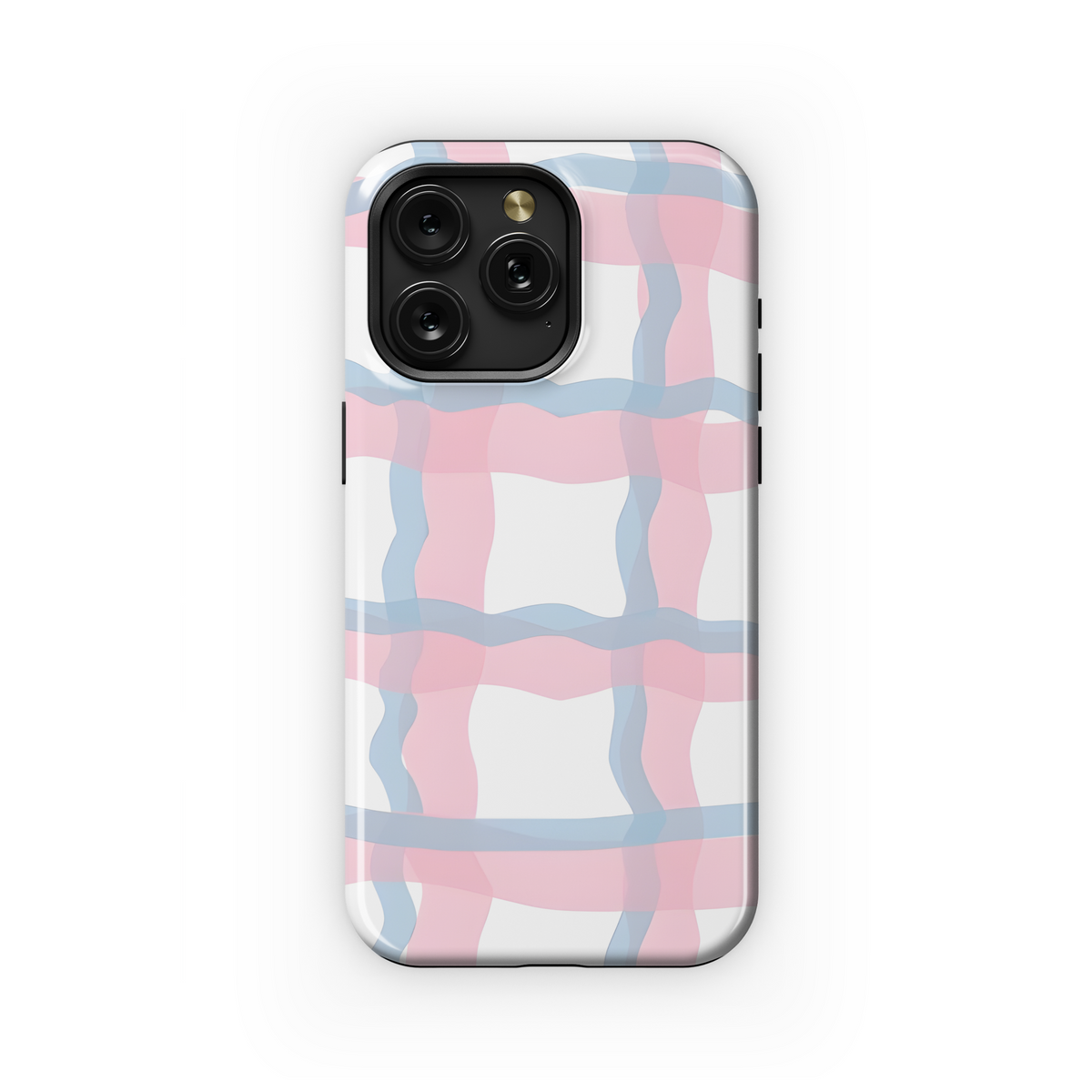 Cute Checkered Phone Case iPhone Samsung Cover Pixel 3499 - Image 1