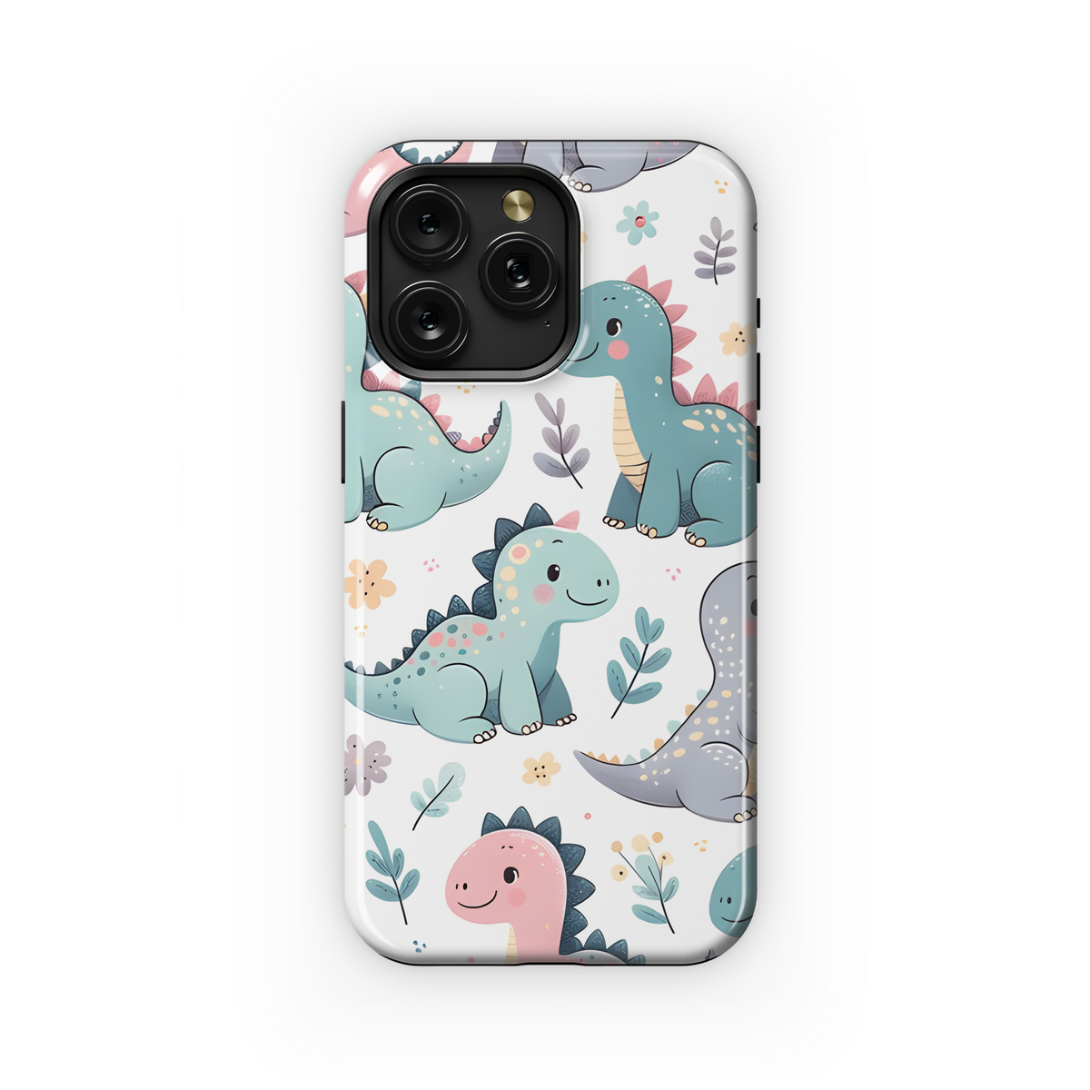 Cute Dinosaur Phone Case iPhone Samsung Cover Pixel 3288 - Image 1