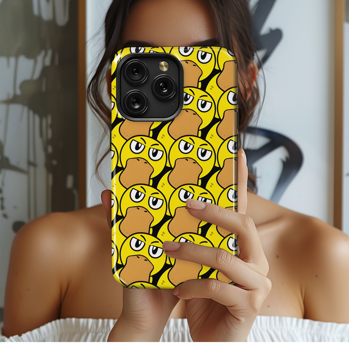 Cute Duck Phone Case iPhone Samsung Cover Pixel 3247 - Image 2