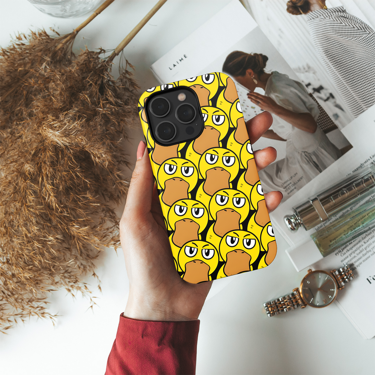 Cute Duck Phone Case iPhone Samsung Cover Pixel 3247 - Image 4