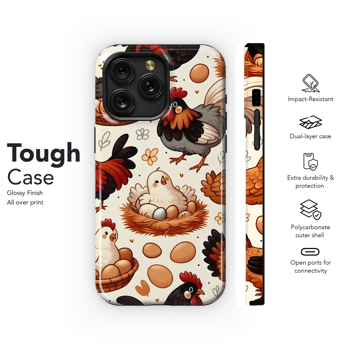 Cute Farm Phone Case iPhone Samsung Cover Pixel 2884 - Image 6