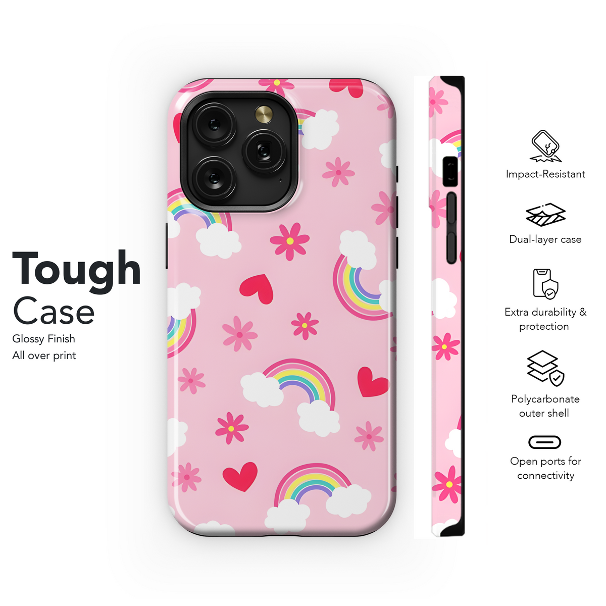 Cute Hand Drawn Phone Case iPhone Samsung Cover Pixel 3172 - Image 6