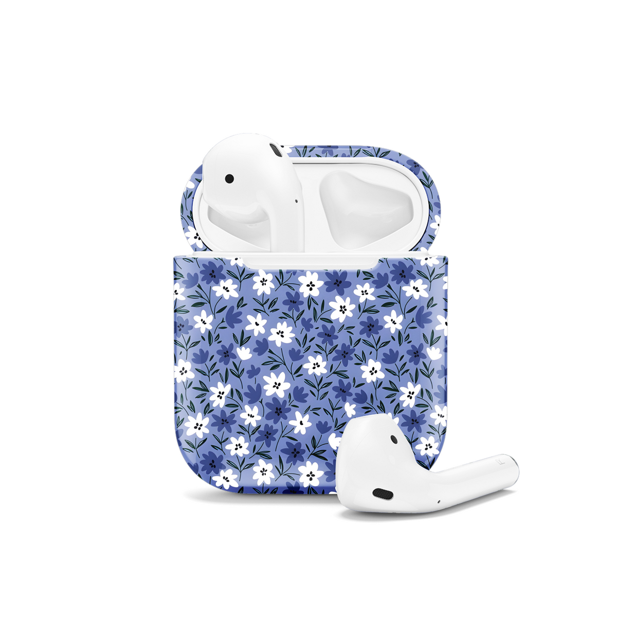 Cute Small Flower Floral Print AirPods Case AirPods Pro AirPods Pro 2 AirPods 3 AirPods 2 Glossy 2364 - Image 1