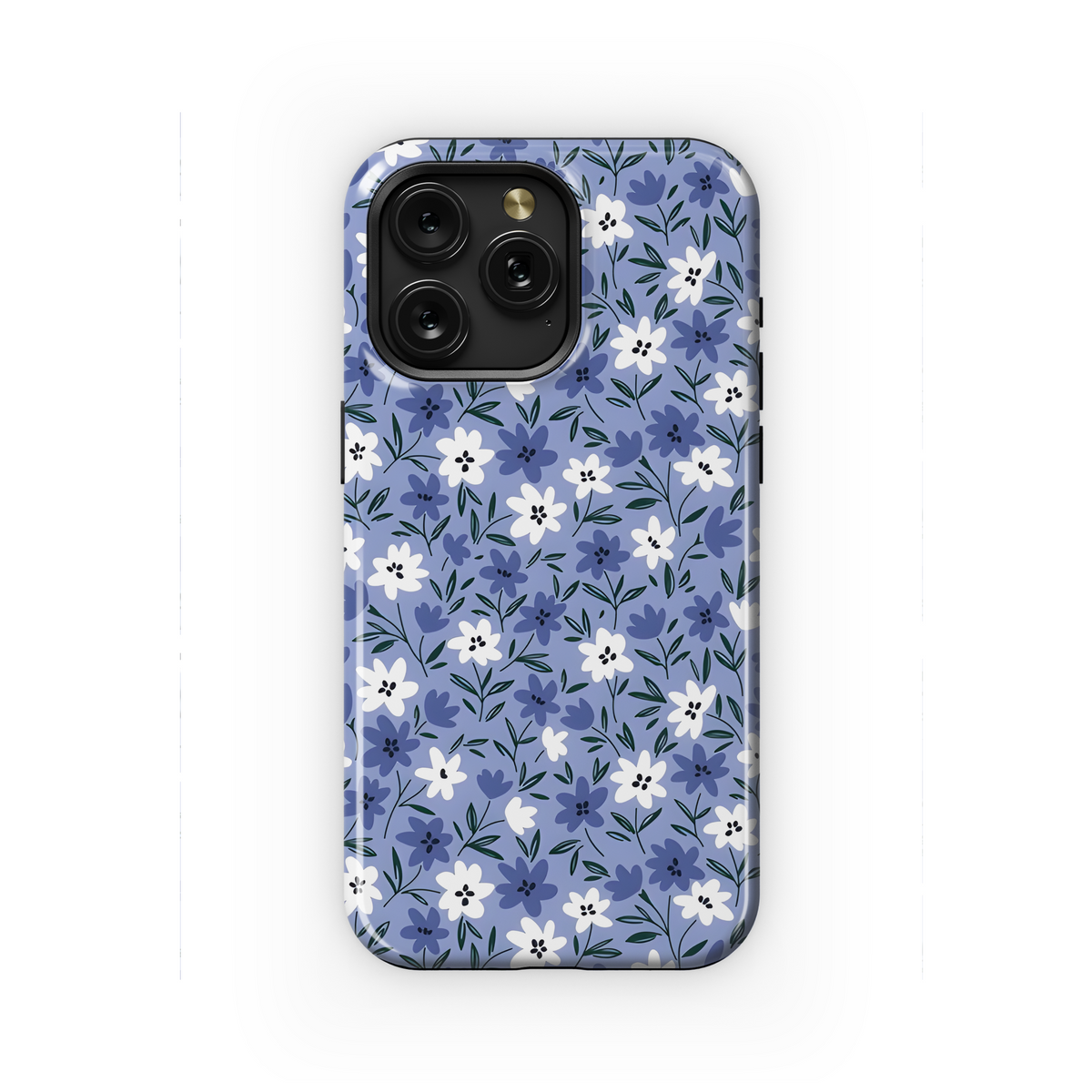 Cute Small Flower Floral Print Phone Case iPhone Samsung Cover Pixel 2364 - Image 1