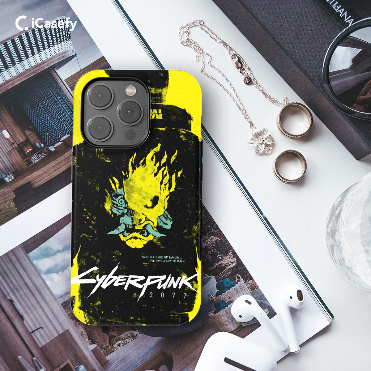 Cyberpunk 2077 Phone Case iPhone Samsung Cover Pixel 717 - Image 3