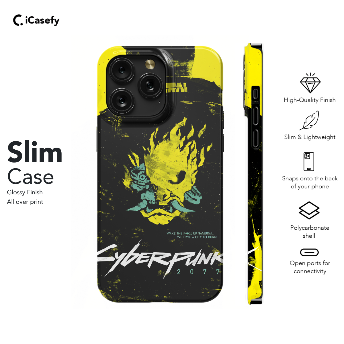 Cyberpunk 2077 Phone Case iPhone Samsung Cover Pixel 717 - Image 6