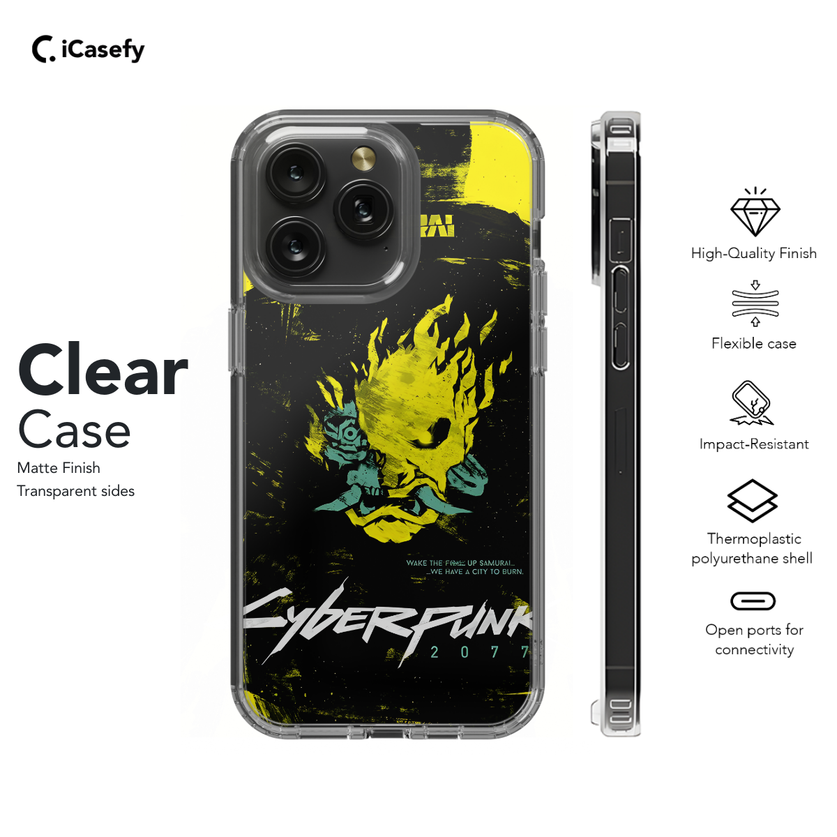 Cyberpunk 2077 Phone Case iPhone Samsung Cover Pixel 717 - Image 7