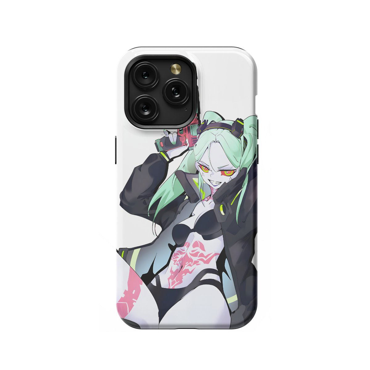 Cyberpunk Anime Rebecca Japanese Manga Phone Case iPhone Samsung Pixel & More #149 - Image 1