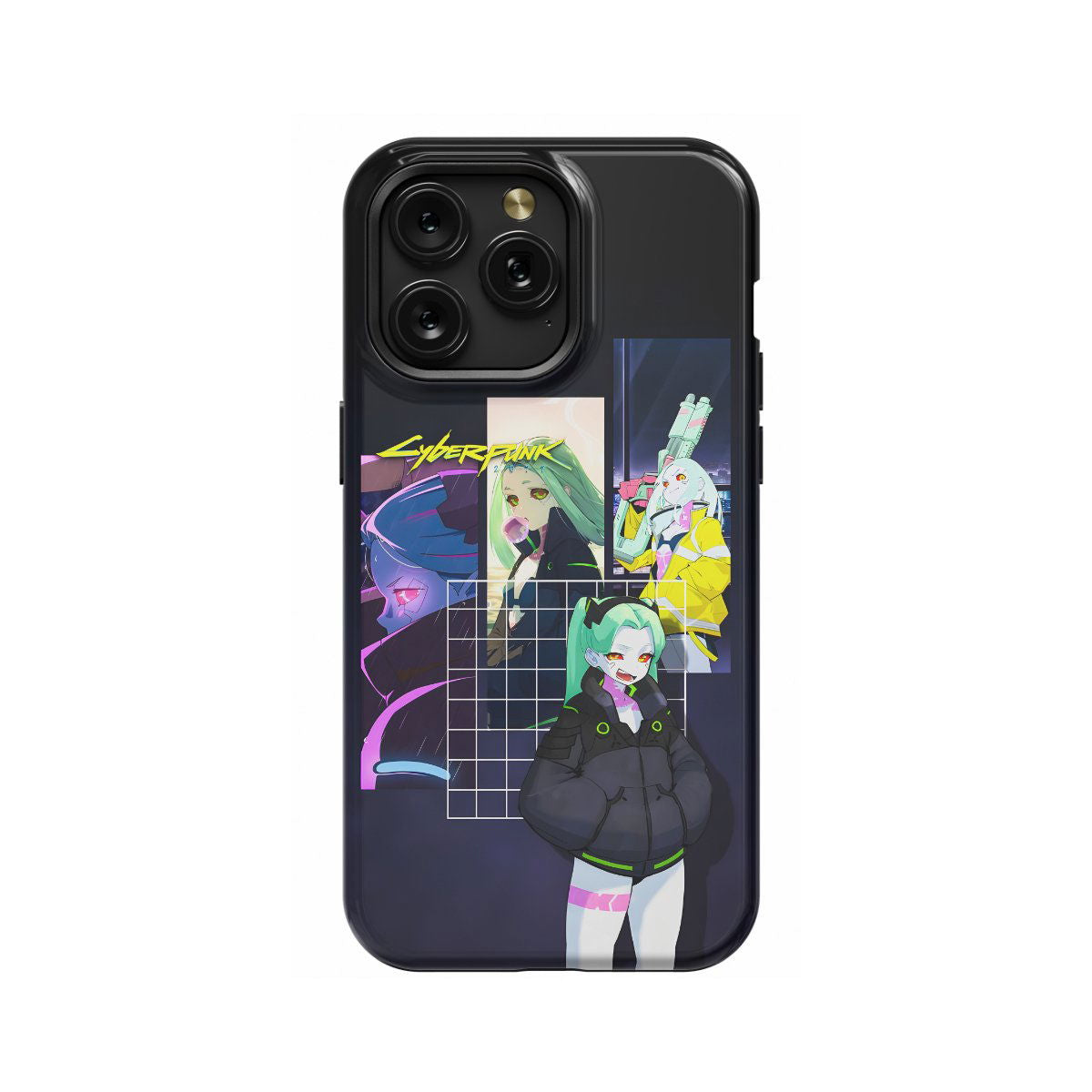 Cyberpunk Anime Rebecca Japanese Manga Phone Case iPhone Samsung Pixel & More #96 - Image 1