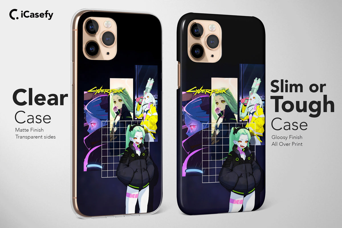 Cyberpunk Phone Case Anime Rebecca Japanese Manga Cover - Image 3