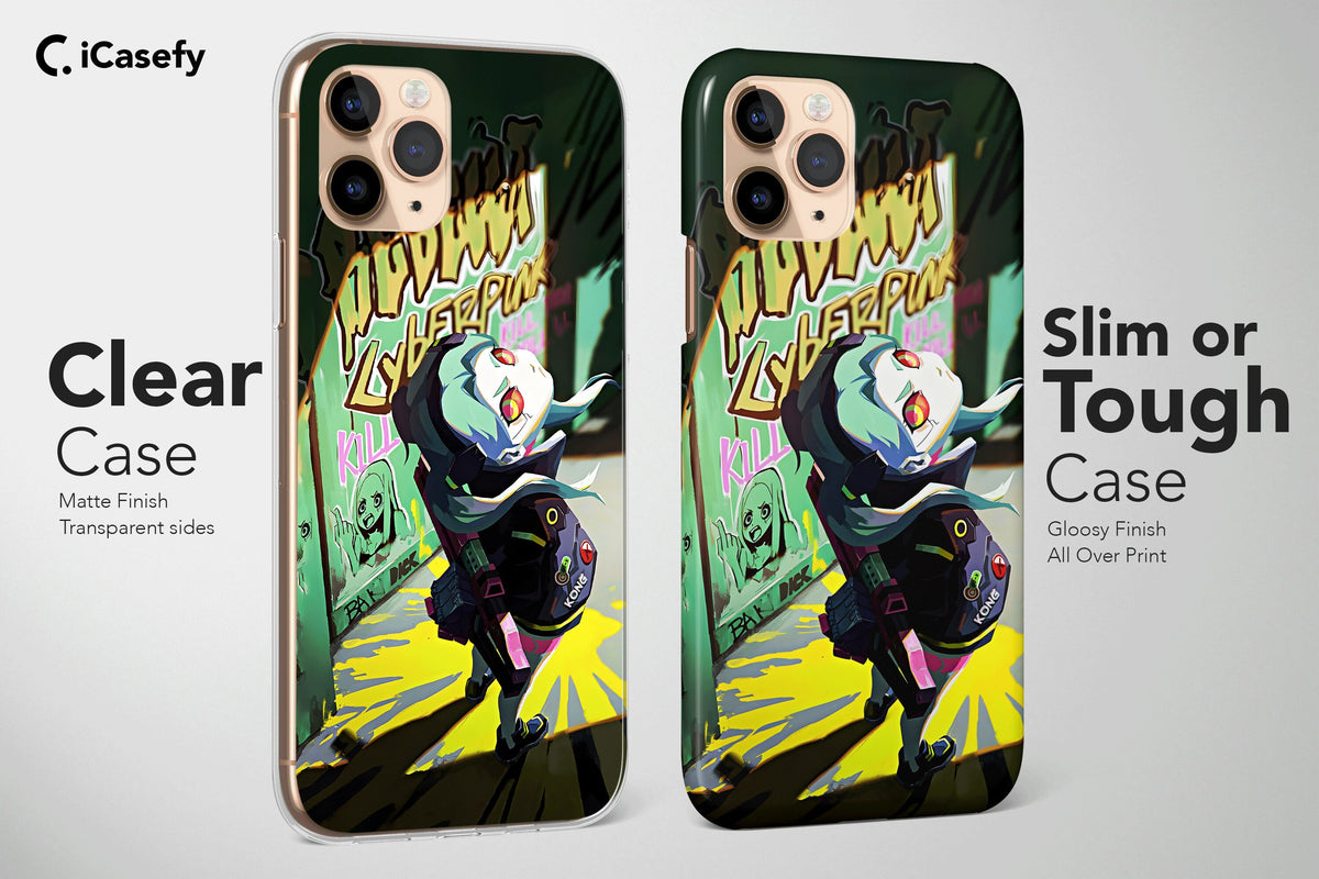 Cyberpunk Phone Case Anime Rebecca Japanese Manga Cover - Image 5