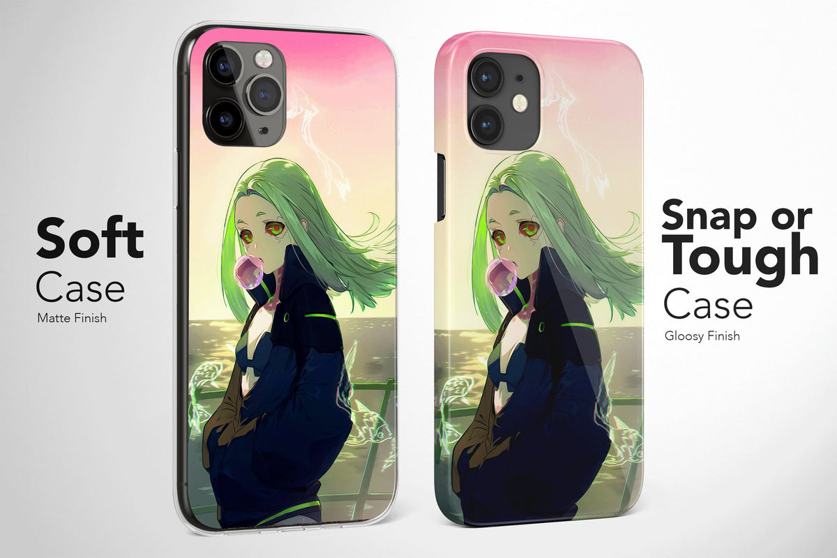 Cyberpunk Phone Case Anime Rebecca Japanese Manga - Image 4