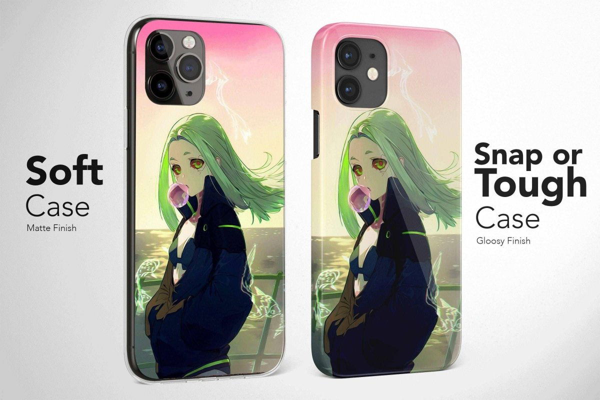 Cyberpunk Phone Case Anime Rebecca Japanese Manga - Image 6