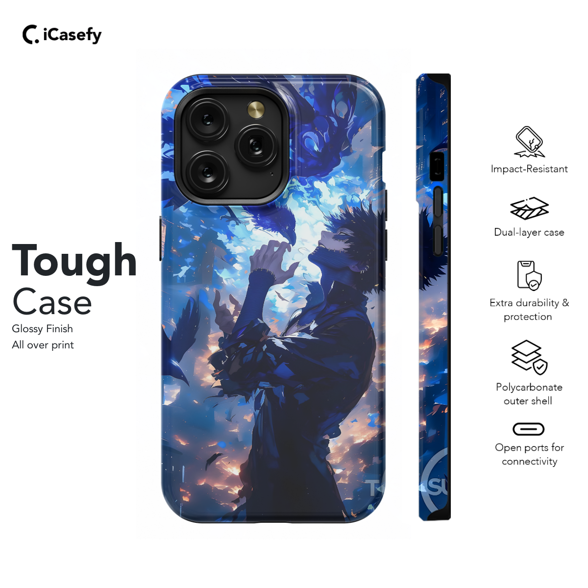 Dabi Phone Case iPhone Samsung Cover Pixel 732 - Image 5