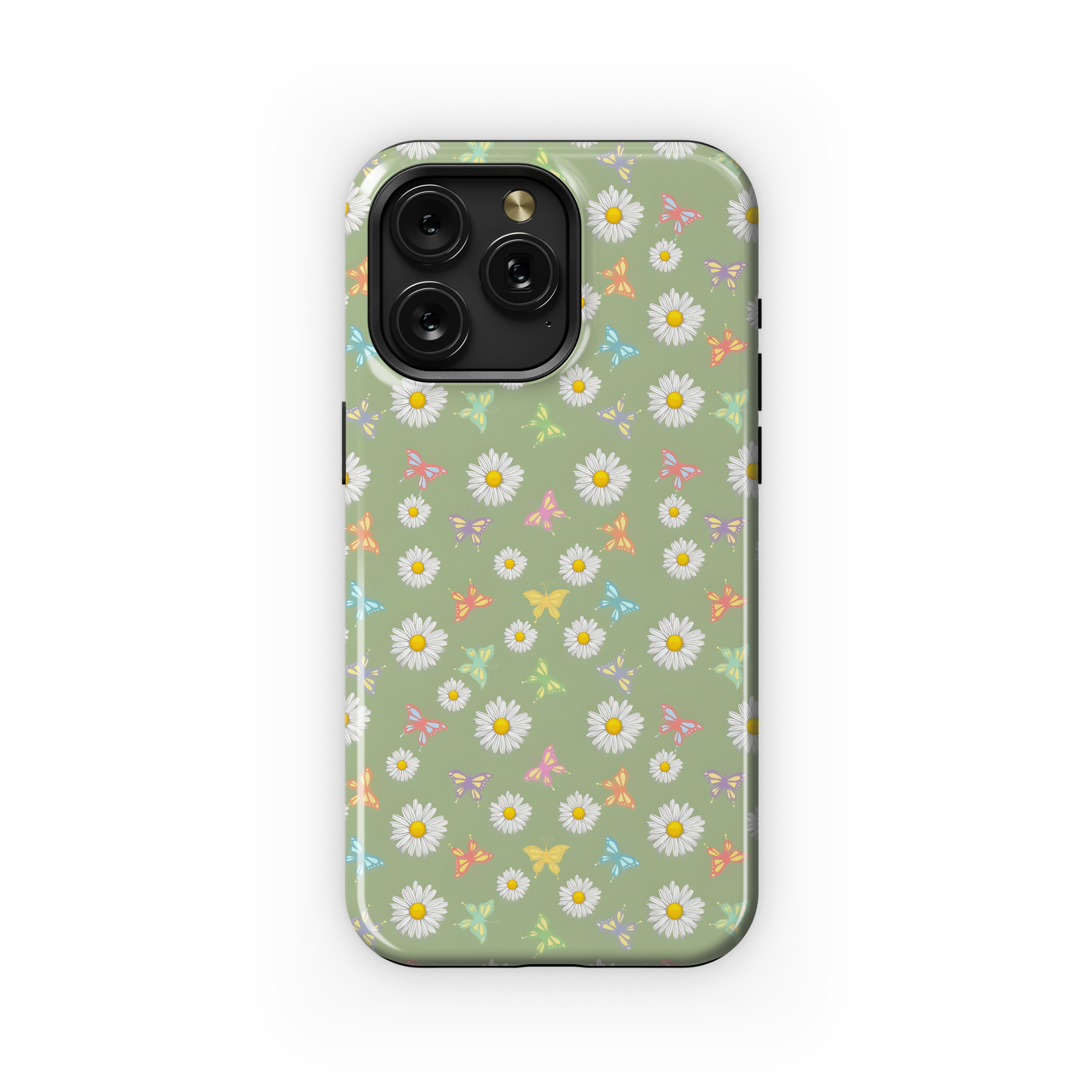 Daisy & Butterfly Garden
 Phone Case iPhone Samsung Cover Pixel 4476 - Image 1