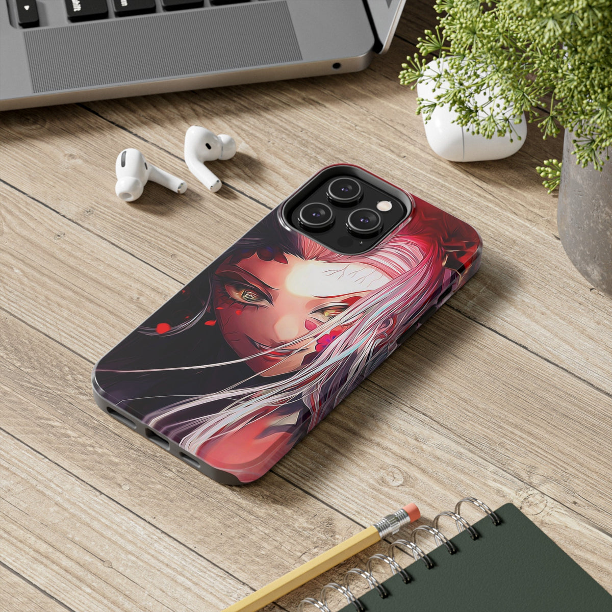 Daki Demon S. Manga Anime Phone Case - Image 3