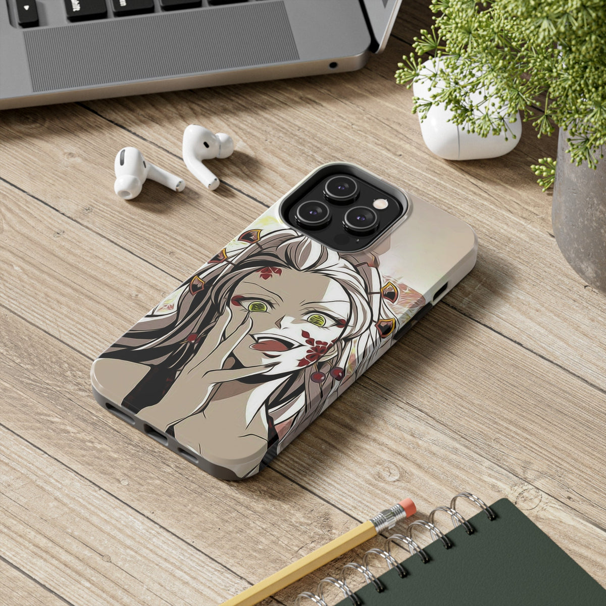 Daki Demon S. Manga Anime Phone Case - Image 4