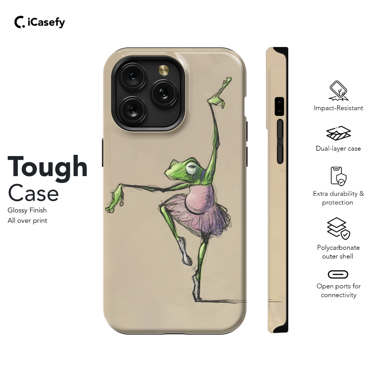 Dancing frog Phone Case iPhone Samsung Pixel & More 299 - Image 5