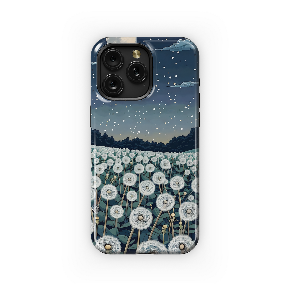 Dandelion Wishes Night Sky
 Phone Case iPhone Samsung Cover Pixel 3999 - Image 1