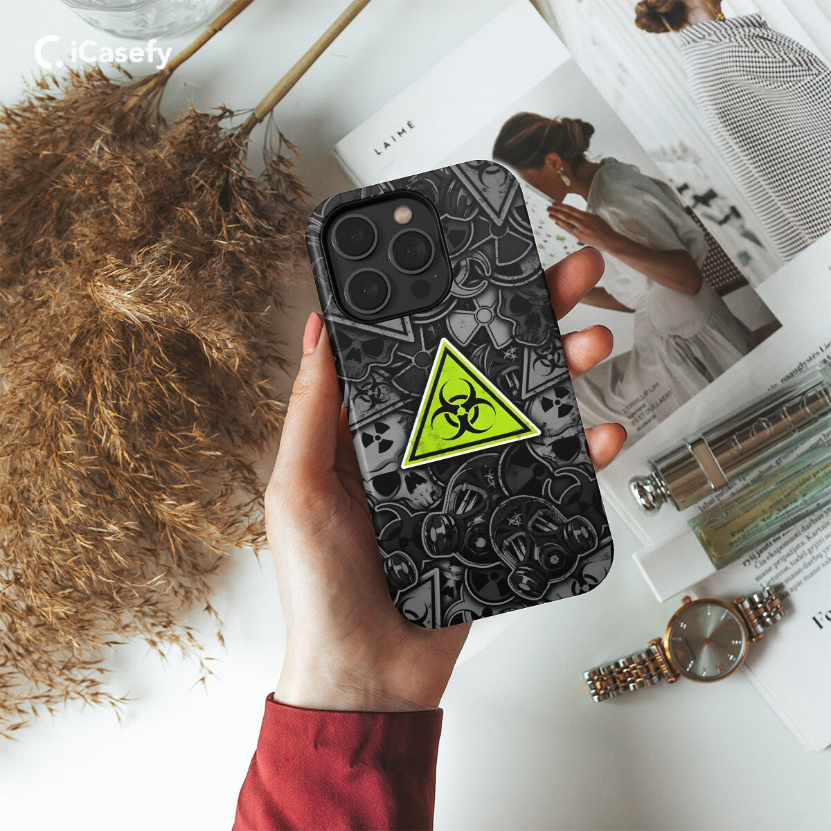 Dangerous Toxins Phone Case - Protect Your iPhone Samsung or Pixel in Style - Image 2