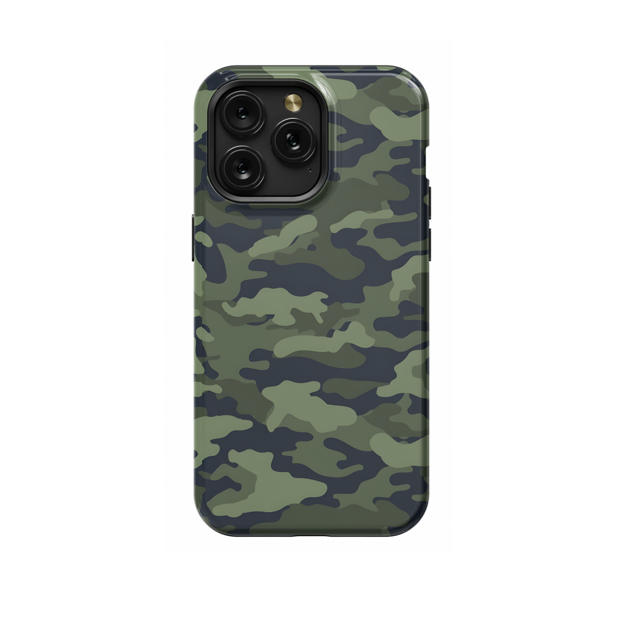 Dark Green Camouflage Phone Case iPhone Samsung Pixel & More 57 - Image 1