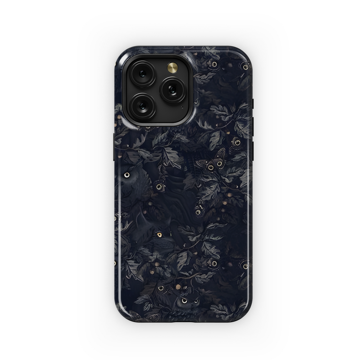 Dark Owl Animal Phone Case iPhone Samsung Cover Pixel 1736 - Image 1