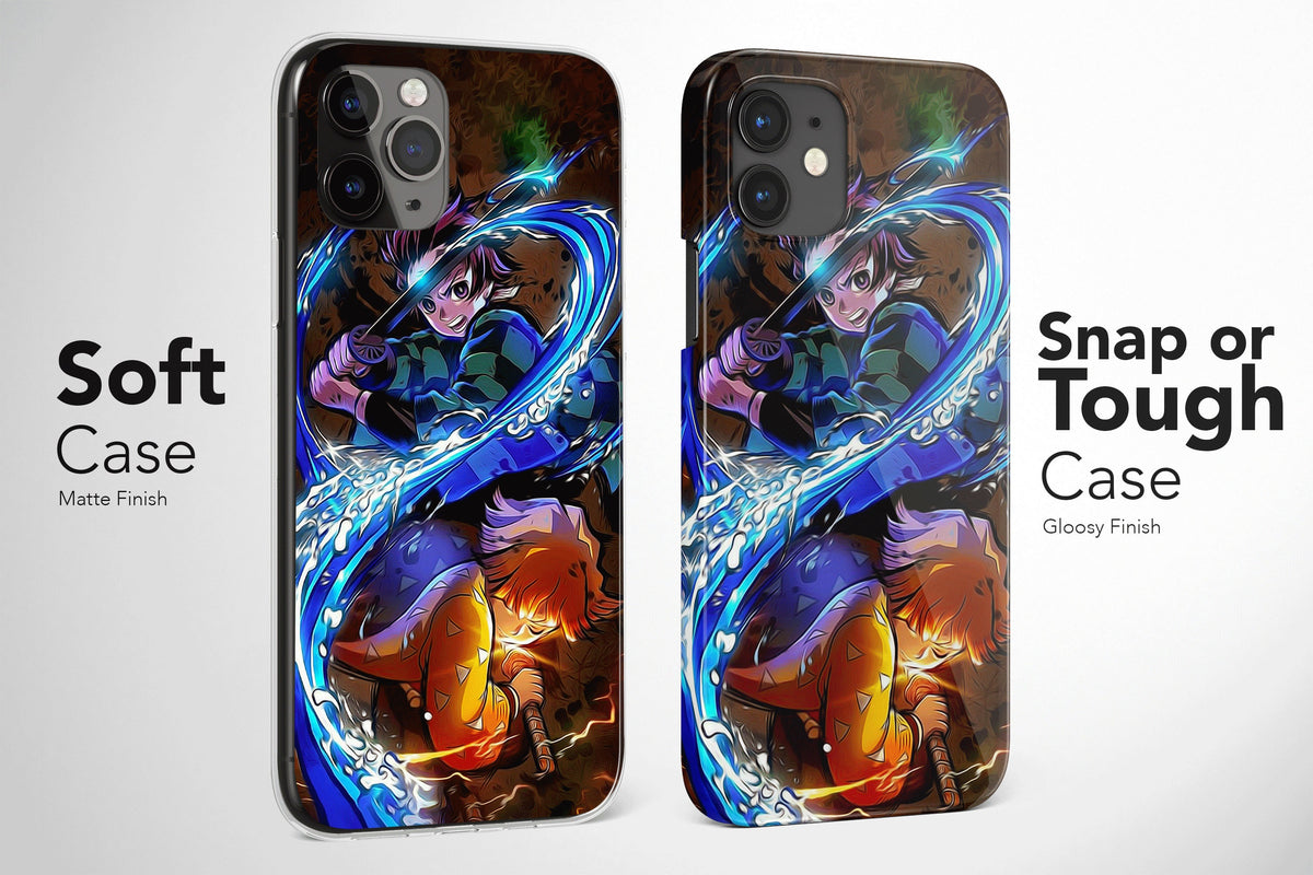 Demon S. Manga Anime Phone Case - Image 4