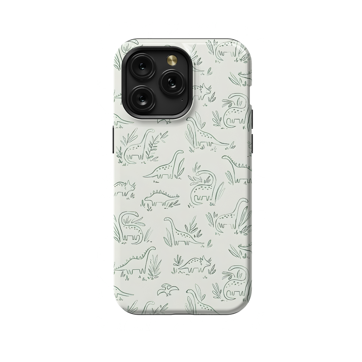 Dinosaur pattern Phone Case iPhone Samsung Pixel & More 511 - Image 1