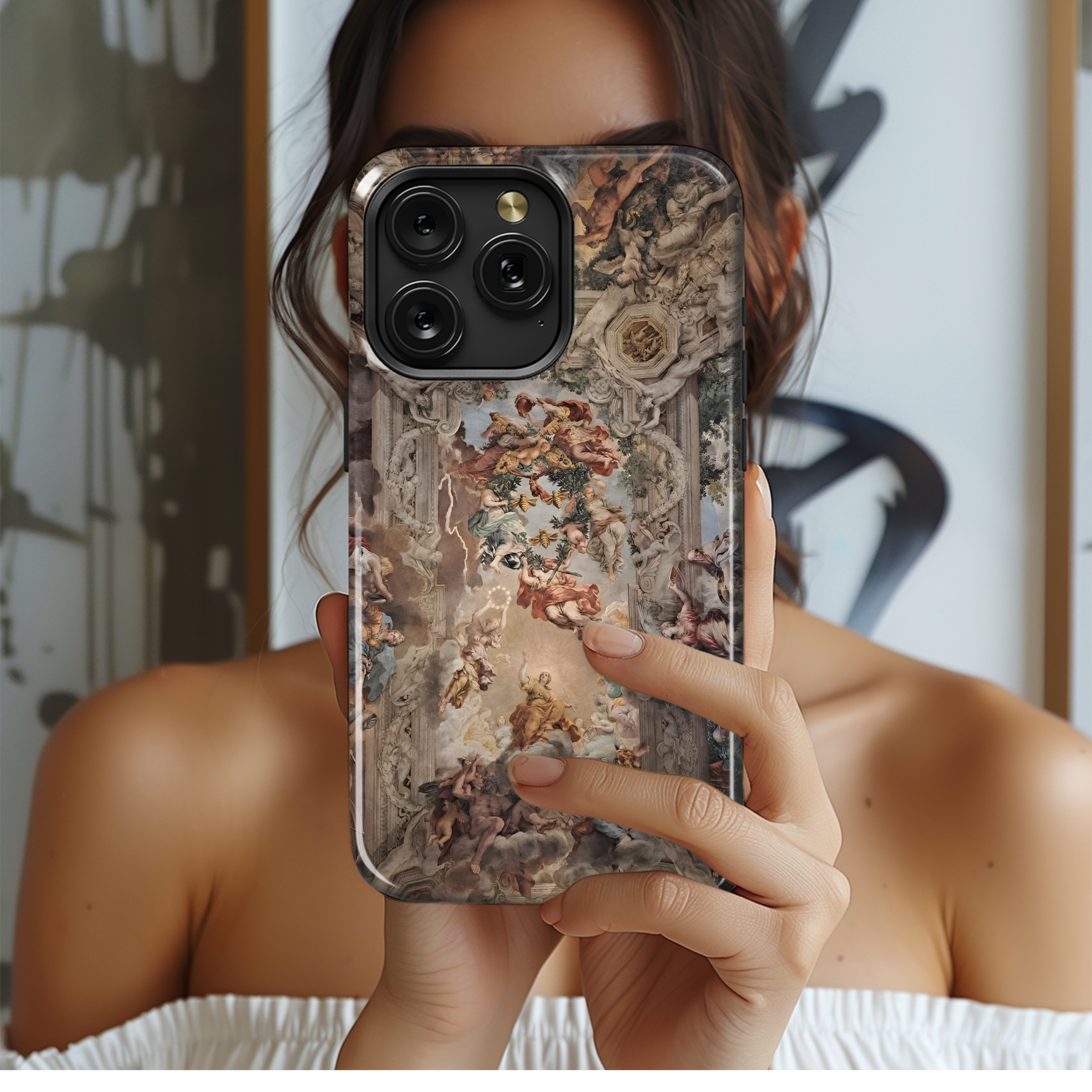 Divine Celestial Art
 Phone Case iPhone Samsung Cover Pixel 4449 - Image 2