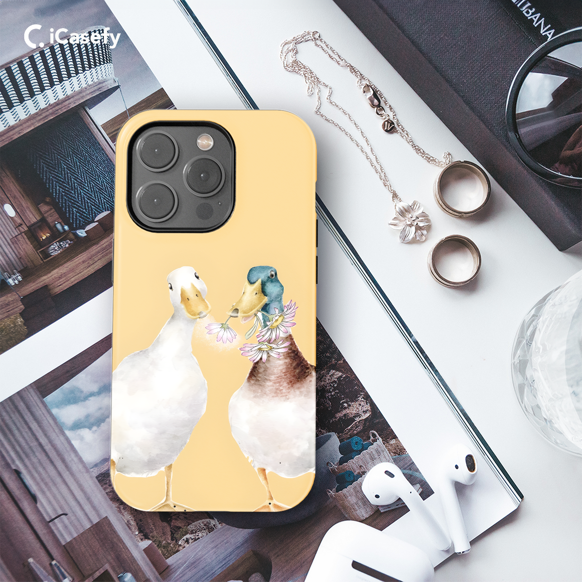 Duck  Phone Case iPhone Samsung Pixel & More 518 - Image 3