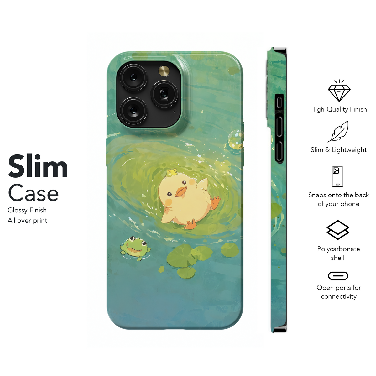 Duckling Pond Friends
 Phone Case iPhone Samsung Cover Pixel 4297 - Image 7