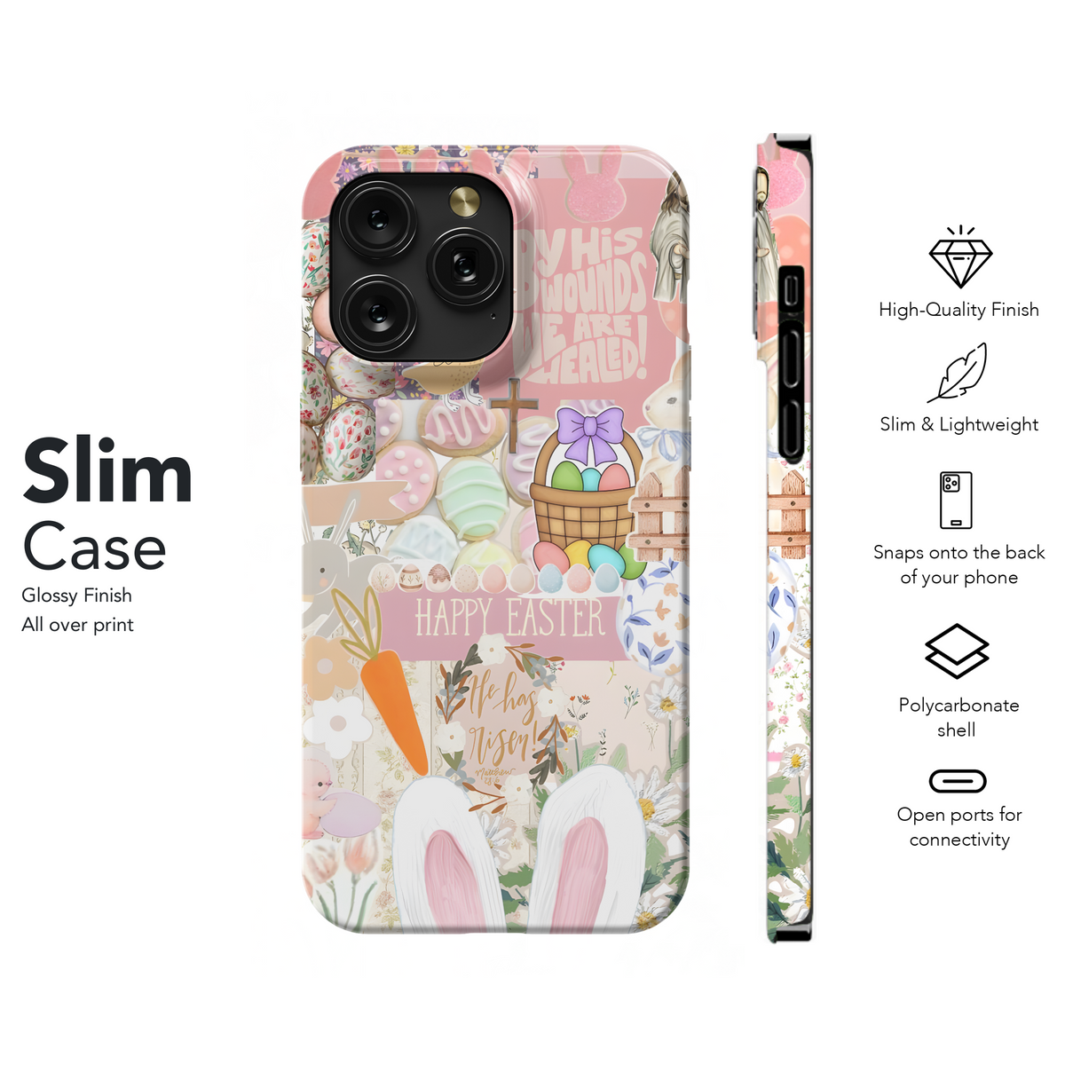 Easter Bunny Blessings
 Phone Case iPhone Samsung Cover Pixel 3989 - Image 7