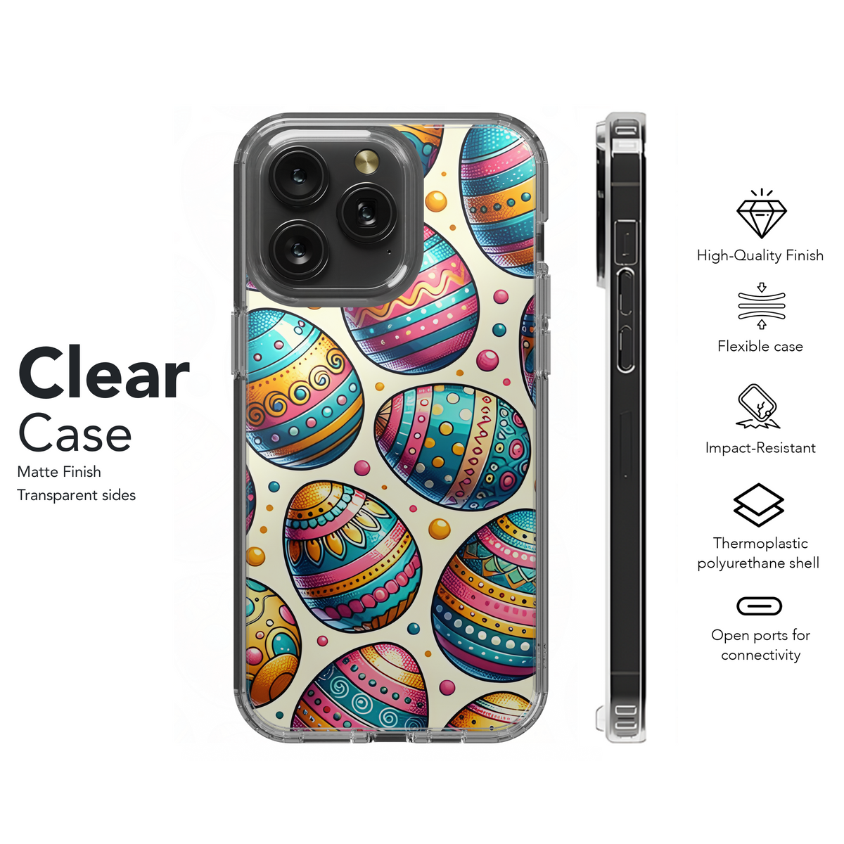 Easter Egg Mosaic Phone Case iPhone Samsung Cover Pixel 2750 - Image 8