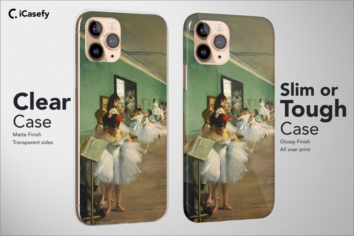 Edgar Degas Phone Case Aesthetic Famous Painting Cover - Image 3