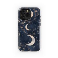 Enchanted Golden Moon Floral Vines Phone Case iPhone Samsung Cover Pixel 5243 - Image 1