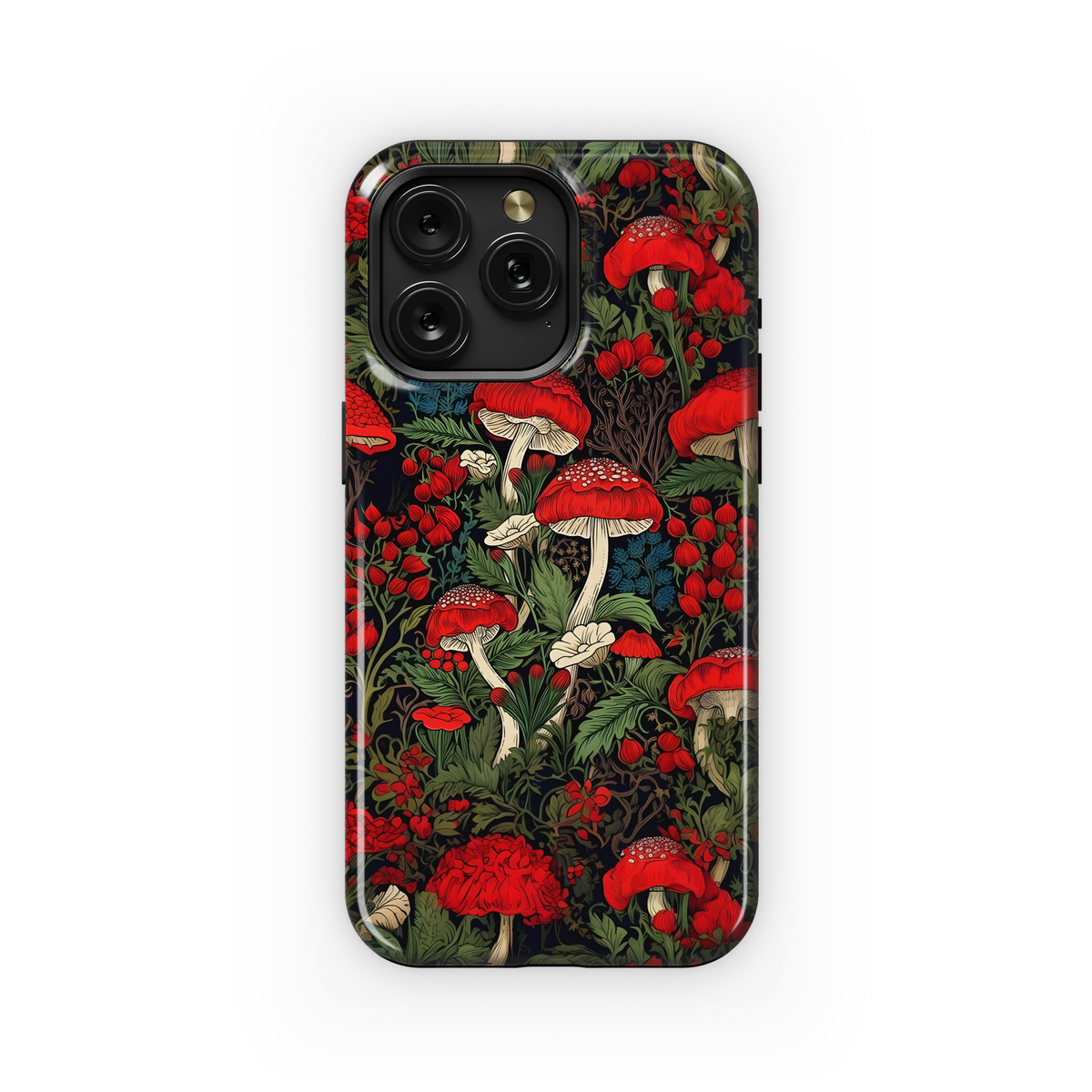 Enchanted Mushroom Garden Phone Case iPhone Samsung Cover Pixel 4147 - Image 1