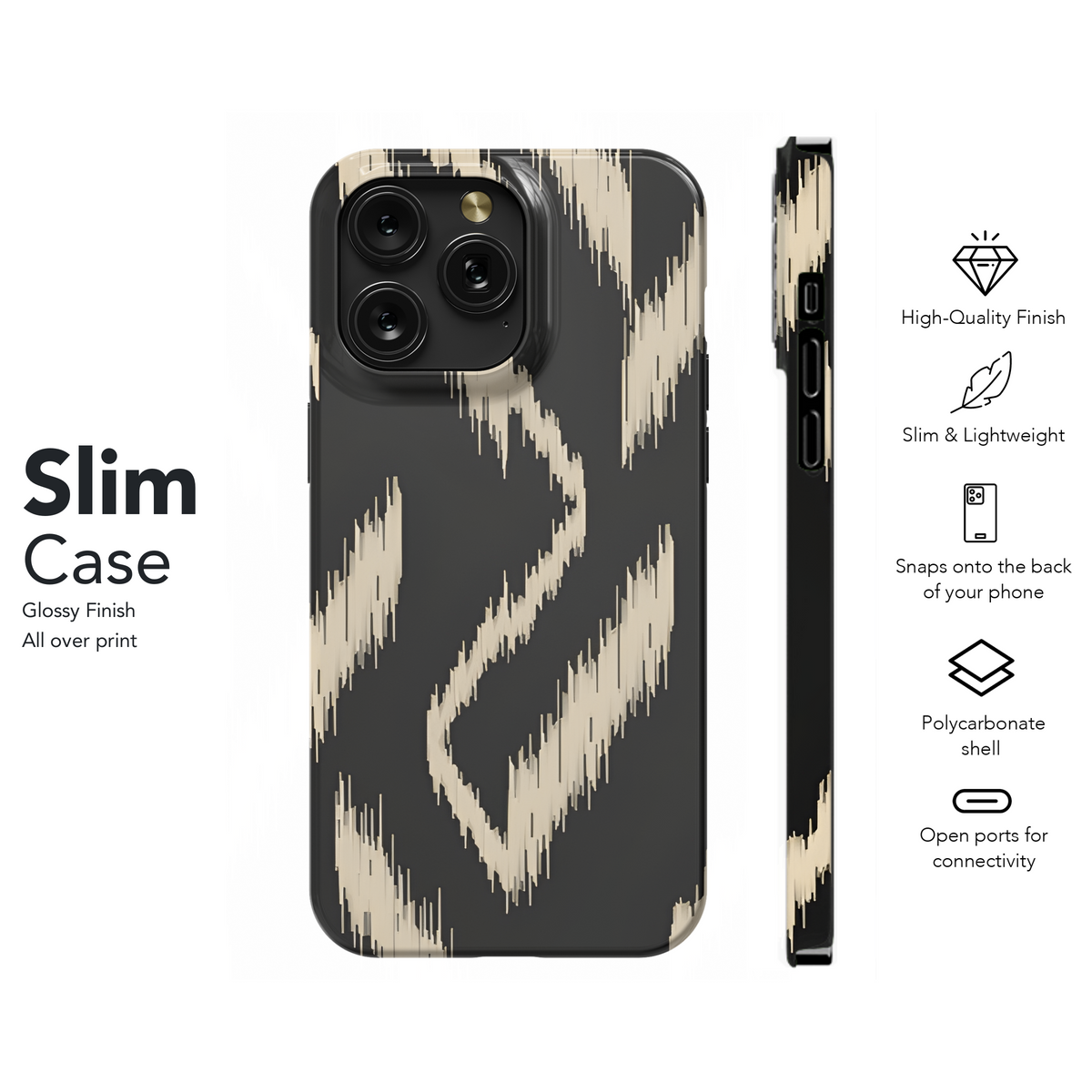 Ethnic Aztec Ikat Phone Case iPhone Samsung Cover Pixel 3795 - Image 7