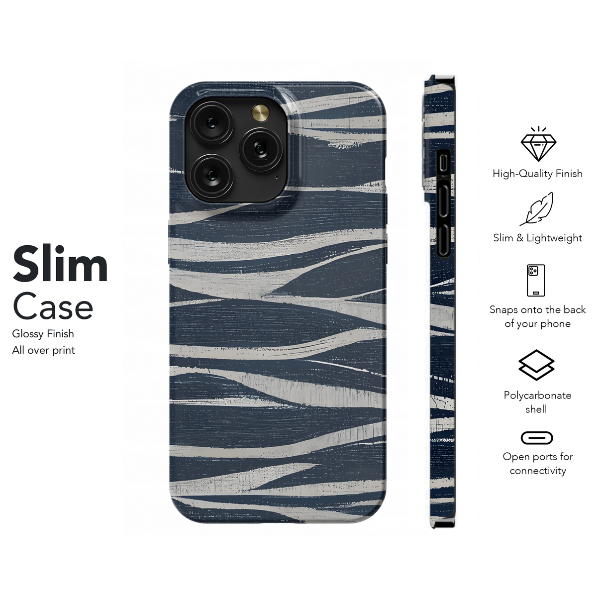 Ethnic Ikat Abstract Phone Case iPhone Samsung Cover Pixel 2466 - Image 7