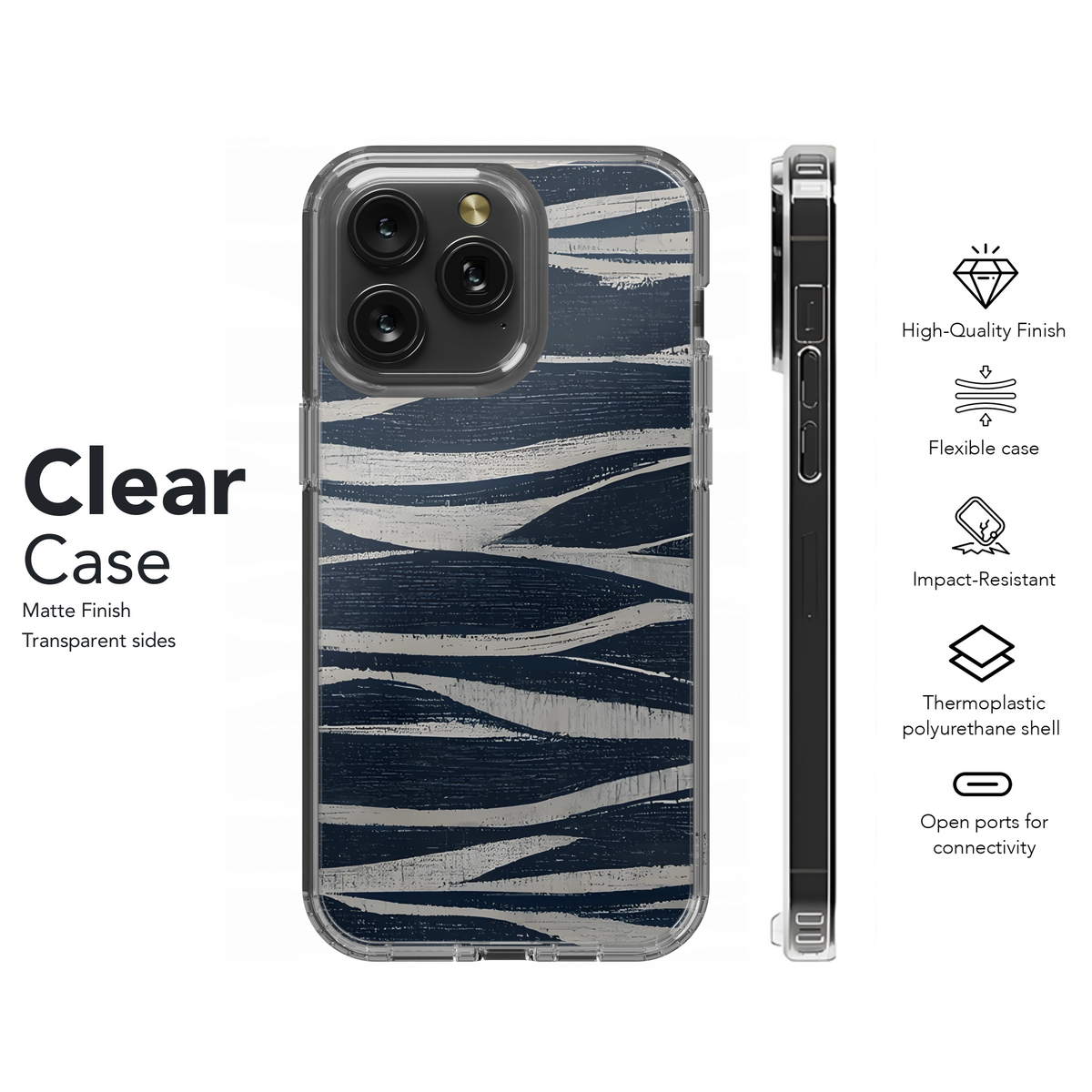 Ethnic Ikat Abstract Phone Case iPhone Samsung Cover Pixel 2466 - Image 8