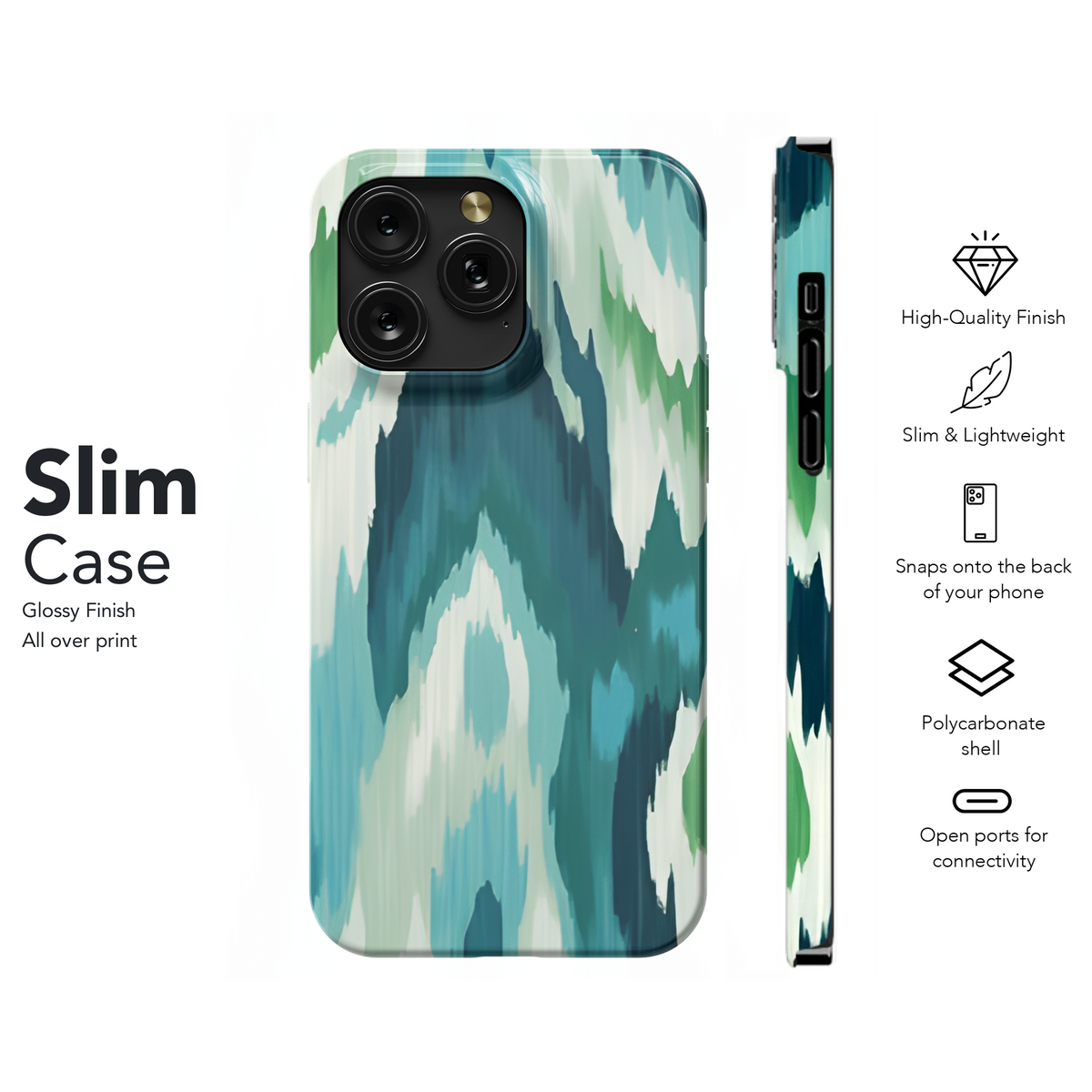 Ethnic Ikat Phone Case iPhone Samsung Cover Pixel 3796 - Image 7