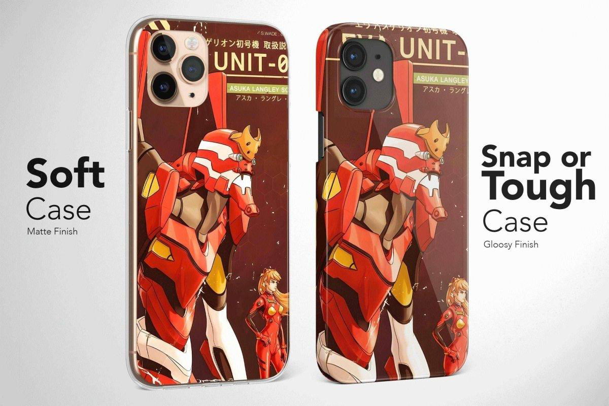 Evangelion Anime Phone Case Eva 02 - Image 2