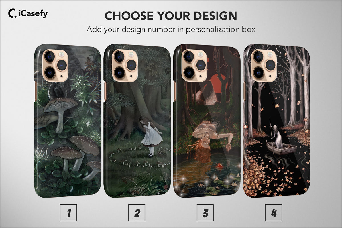 Fairy Cottagecore Phone Case Dark Grunge Aesthetic Cover - Image 1