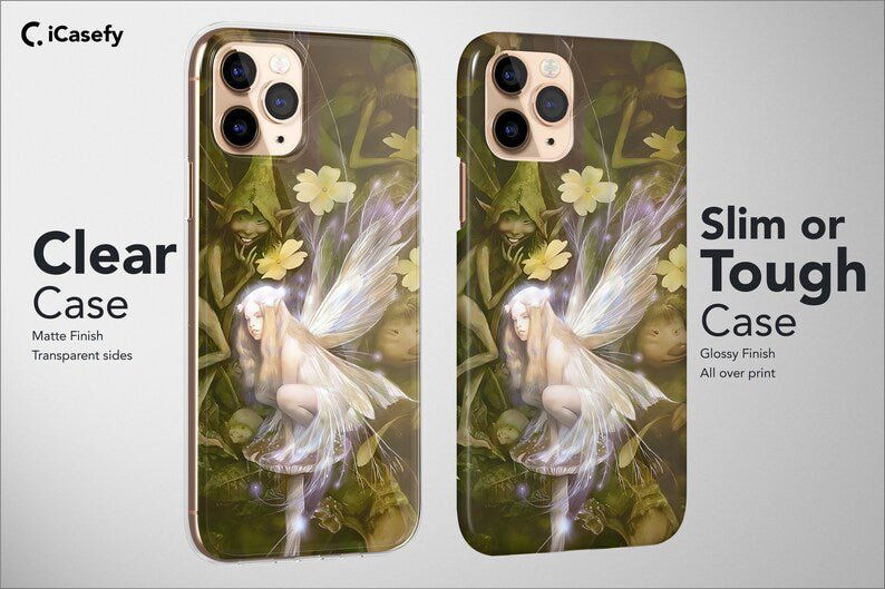 Fairy Cottagecore Phone Case Green Grunge Aesthetic Cover - Image 5