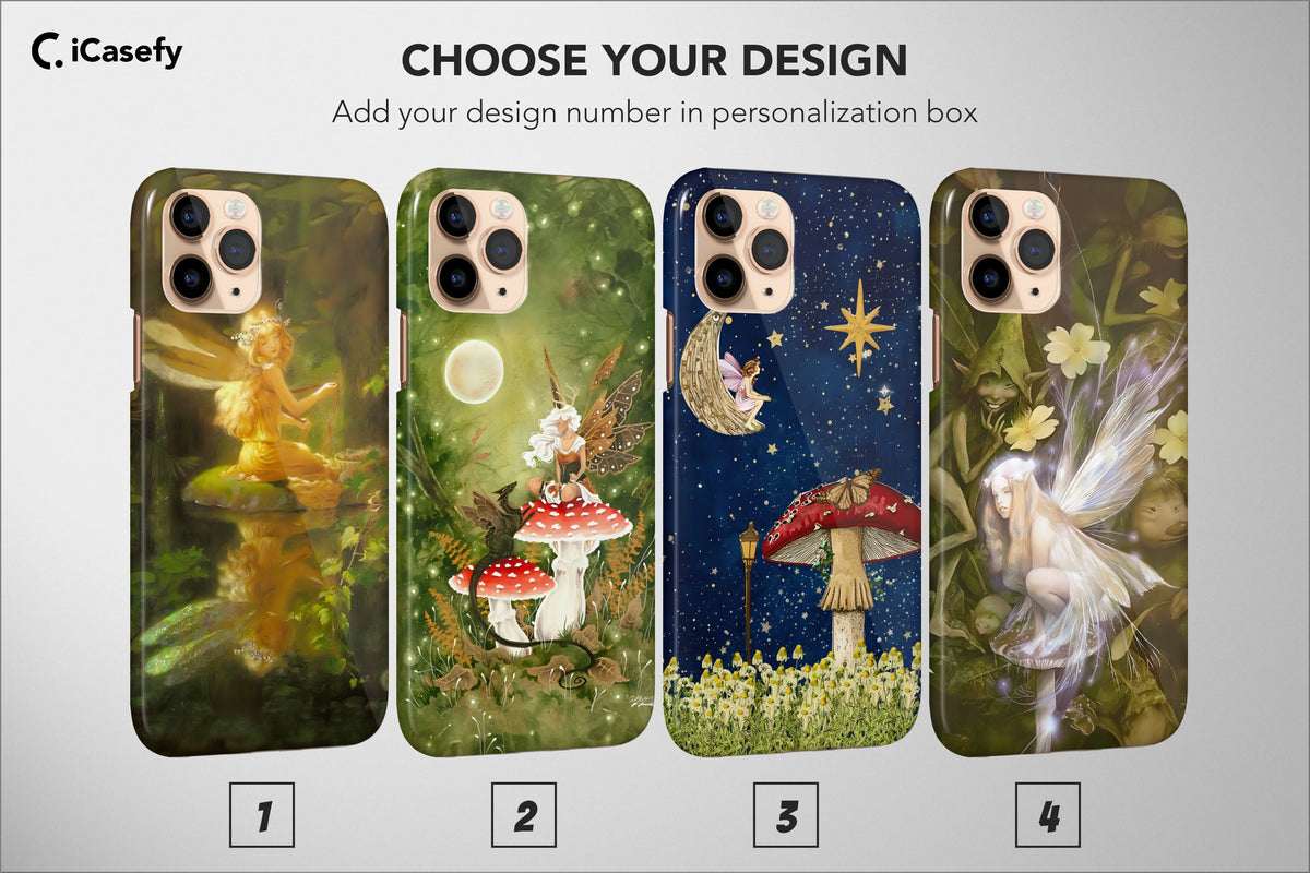 Fairy Cottagecore Phone Case Green Grunge Aesthetic Cover - Image 1